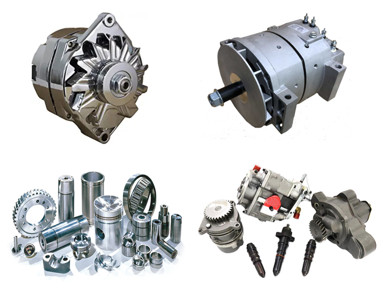 Piezas de repuesto y accesorios para el conjunto de generadores diesel