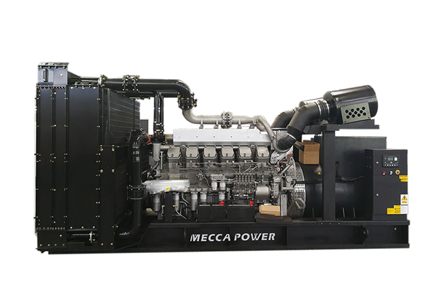 1650kVA 12 Cilindro Mitsubishi / SME Diesel Generator Nivel de bajo ruido