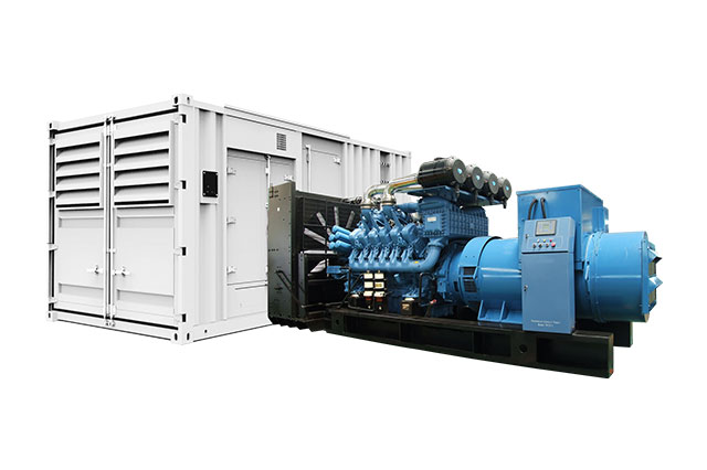 300-715KVA Agua refrigerada MTU Diesel Generator 1500RPM 1800RPM