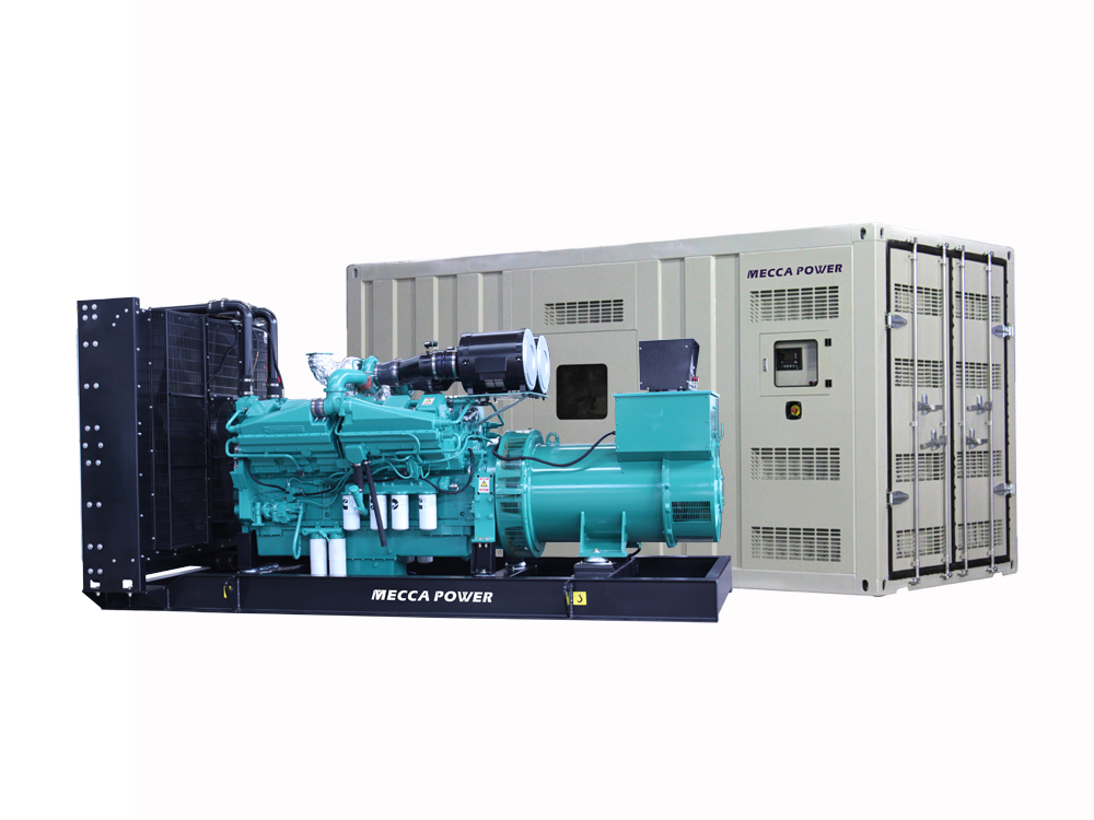 Generadores diésel Cummins de 1000 kVA para minería