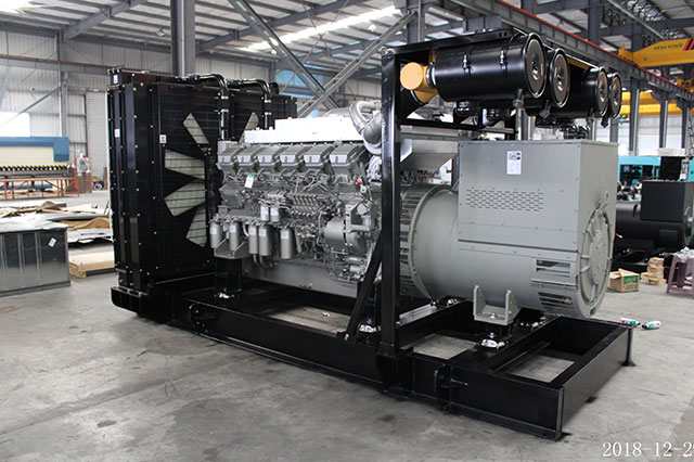 Generador de diesel de 500kVA-1000KVA Heavy Duty Mitsubishi para fábrica
